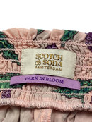 Stoffhosen Hosen & Jeans Kleidung Stoff Hose mit Blumen Muster Label Image Last Season