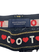 Jeans Hosen & Jeans Kleidung Jegging Le Flex / Super Skinny mit Glitzer Bund Label Image Last Season