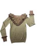 MarMar Copenhagen Glitter Mix Pullover mit Volants 164 | 14yrs