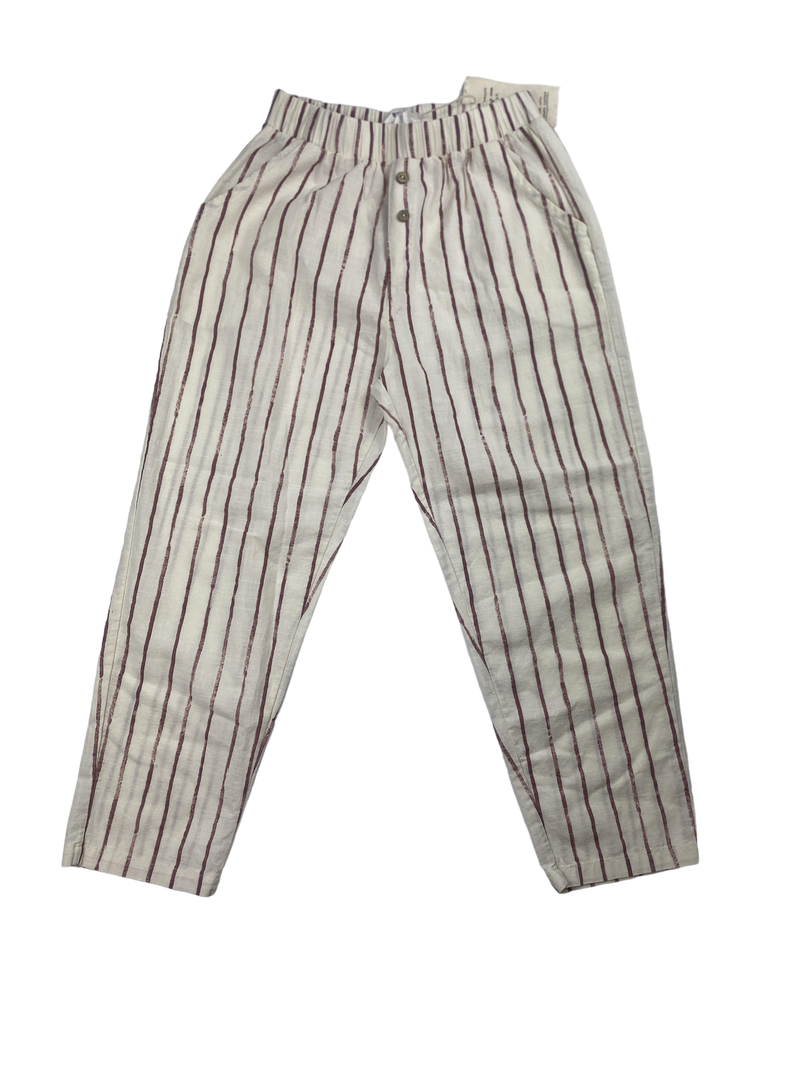 Stoffhosen Hosen & Jeans Kleidung Hose Streifen Front Image Last Season