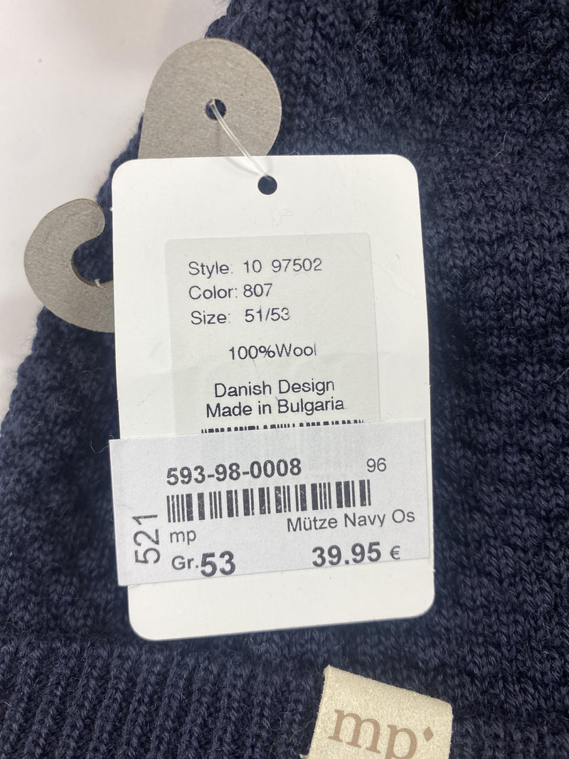 MP Denmark Mütze ohne hangtag 51 - 52 cm Kopfumfang, 53 - 54 cm Kopfumfang