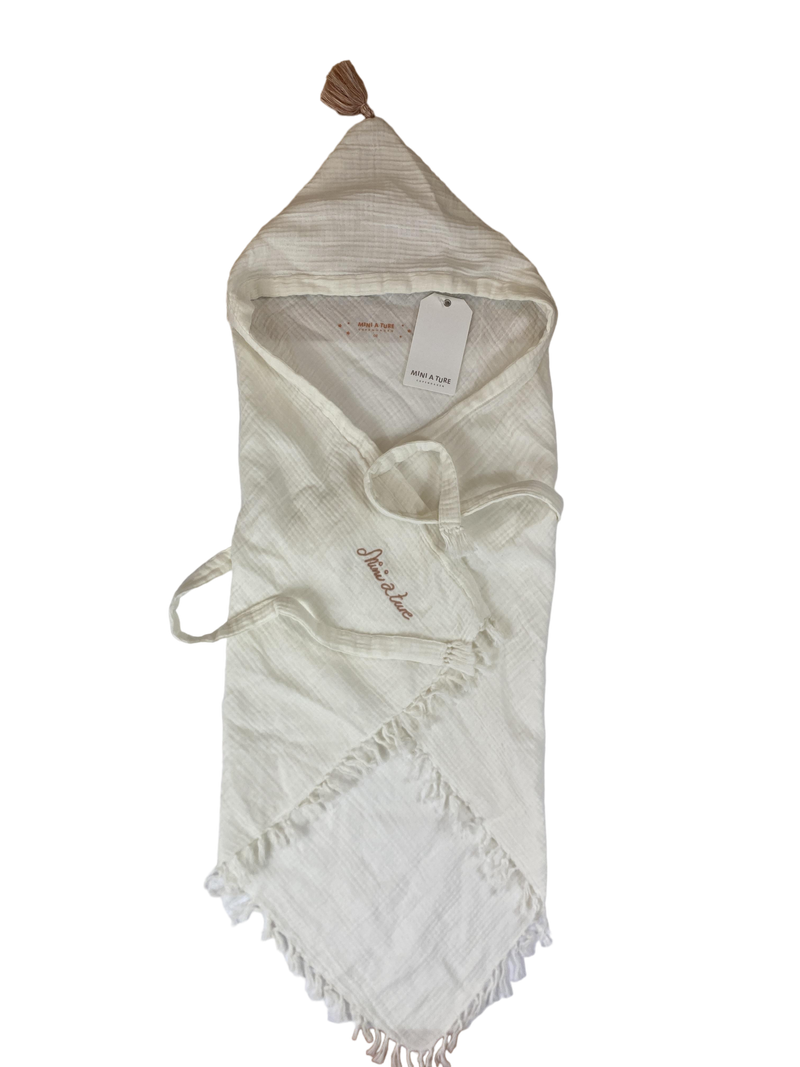 Mini a Ture bathrobe light muslin fabric