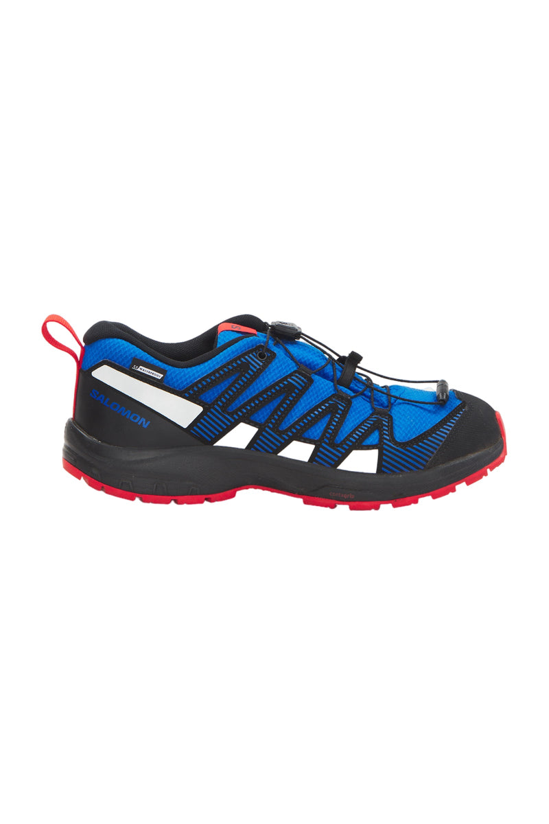 Salomon XA Pro V8 Kinder Wanderschuhe - Lapis Blue/Black/Fiery Red