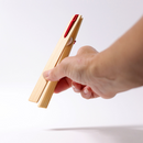 GRIMM'S 12er Sortierhilfe im Set mit Holzpinzette und Holzperlen