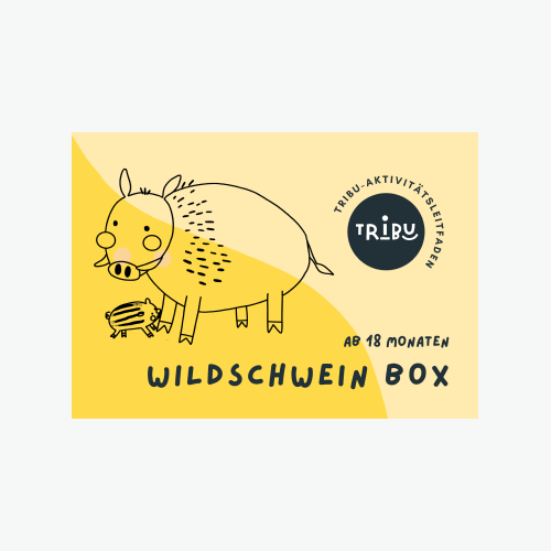 Wildschwein Spielzeugbox  • ab 18 Monate+