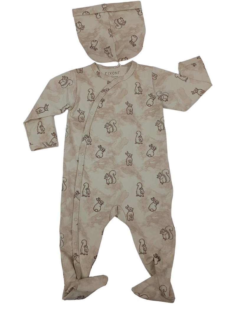 Fixoni Romper with Hat 68 | 06m