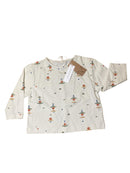 Monkind Longsleeve mit Druckknöpfen am hals 62 | 03m