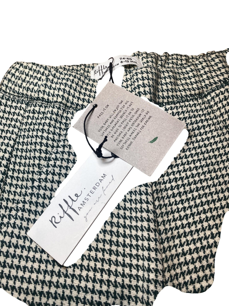 Stoffhosen Hosen & Jeans Kleidung Trouswrs woven green square Riffle.Amsterdam Rear Image Last Season