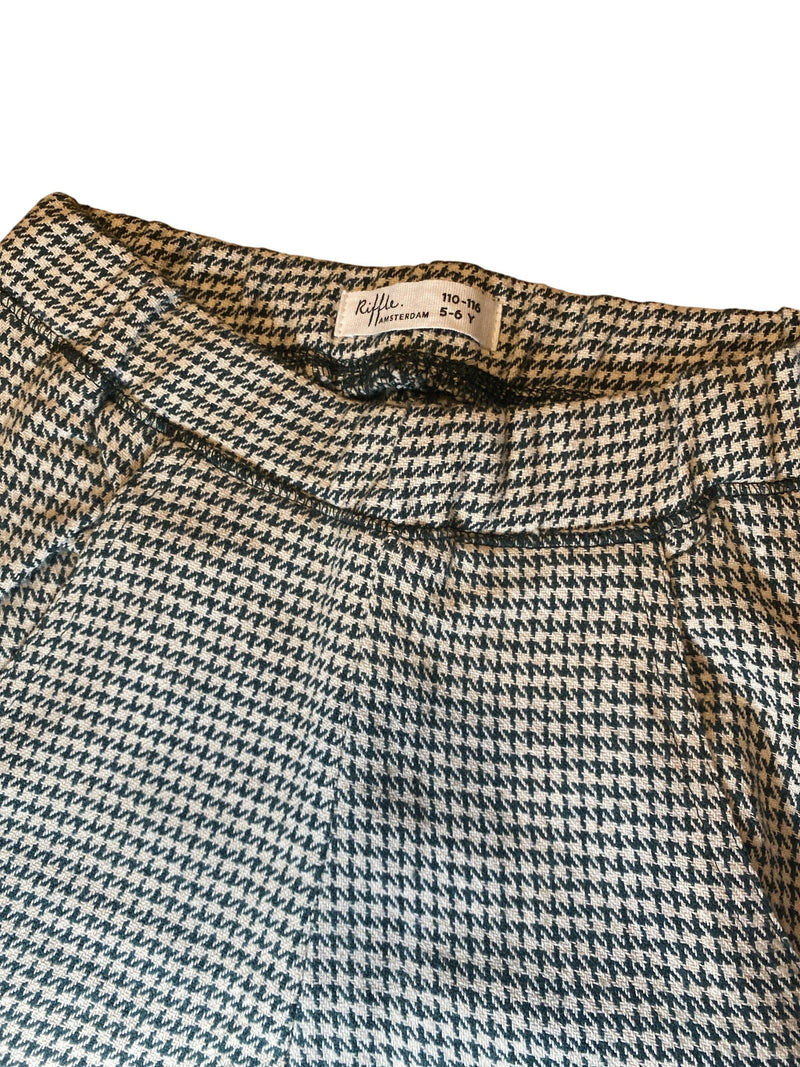 Stoffhosen Hosen & Jeans Kleidung Trouswrs woven green square Riffle.Amsterdam Rear Image Last Season