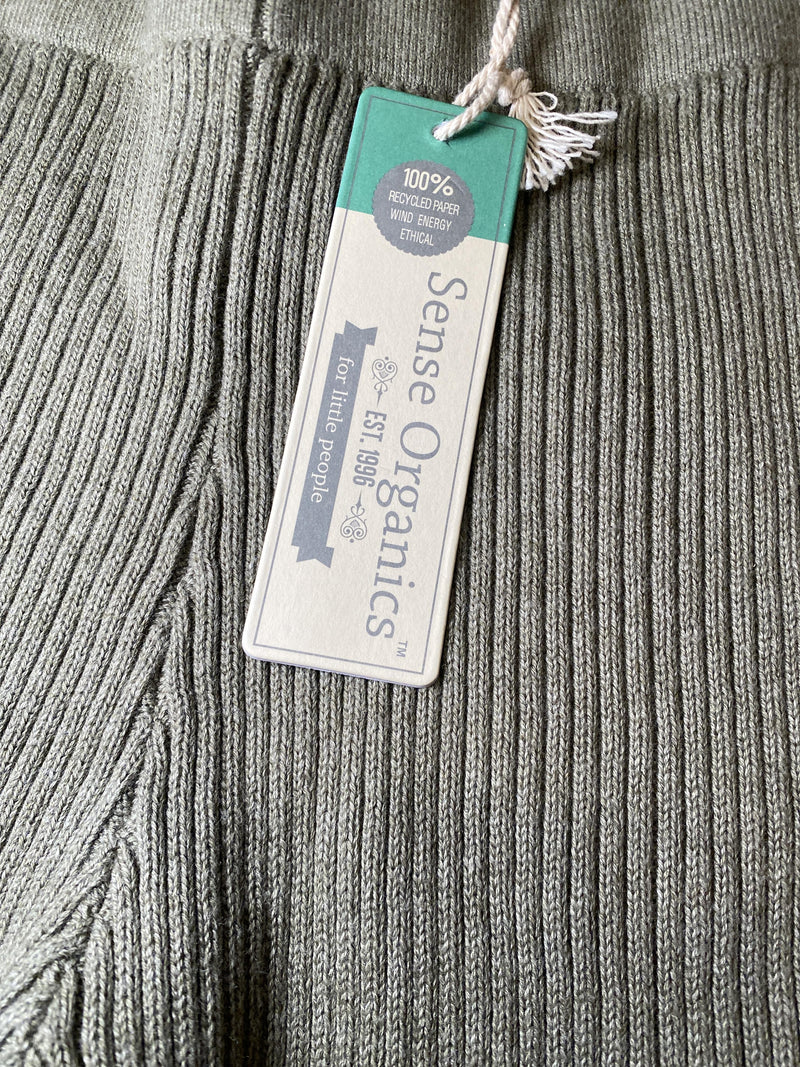 Leggings Hosen & Jeans Kleidung Strick leggins Rib Sense Organics Rear Image Last Season