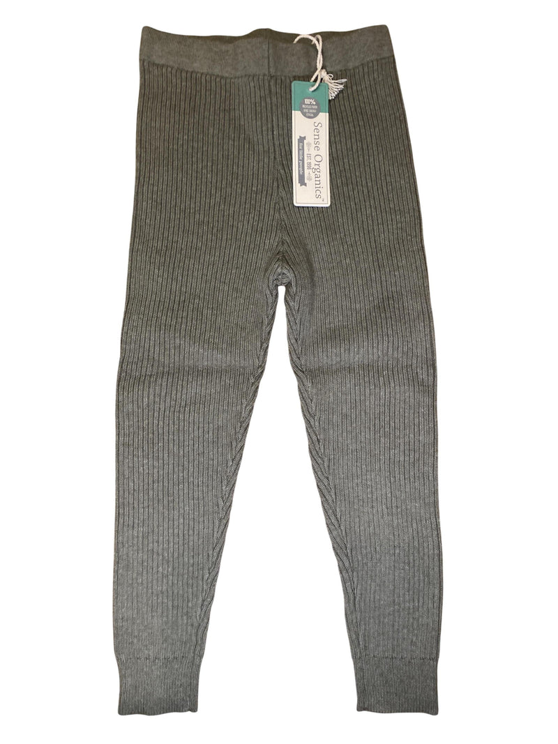 Leggings Hosen & Jeans Kleidung Strick leggins Rib Sense Organics Front Image Last Season