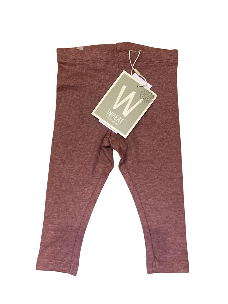 Leggings Hosen & Jeans Kleidung Rib leggings dark rouge Wheat Front Image Last Season
