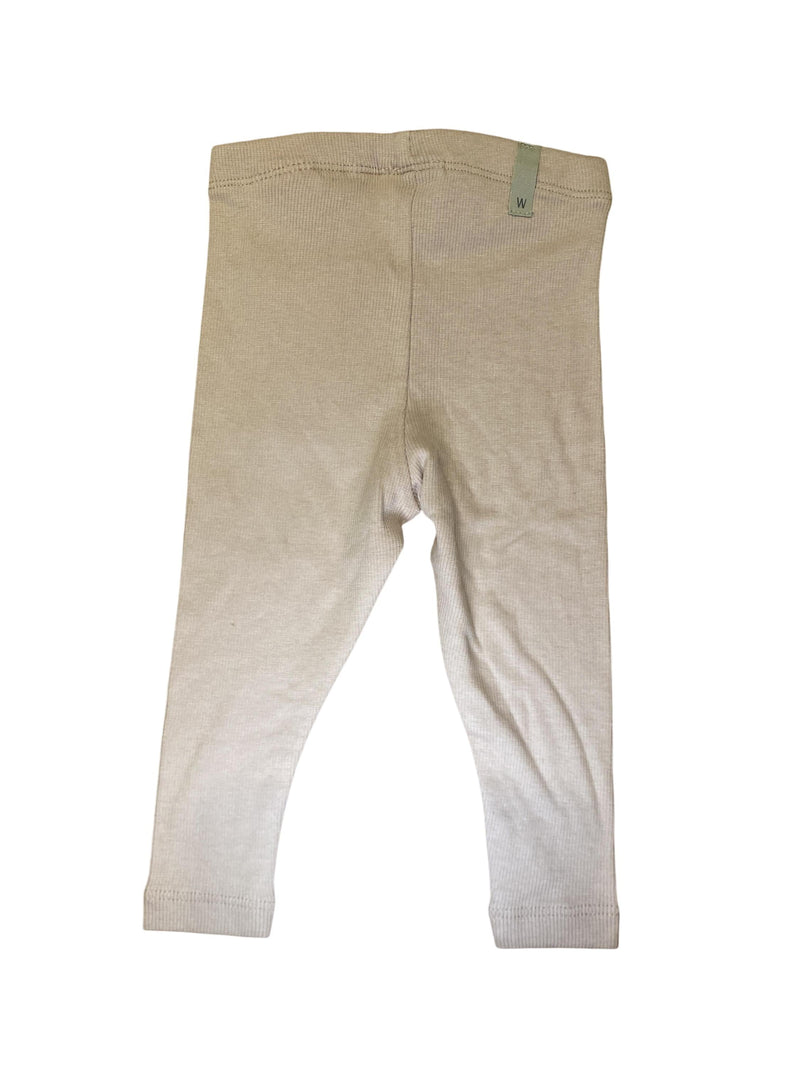 Leggings Hosen & Jeans Kleidung Rib leggings dark rouge Wheat Rear Image Last Season