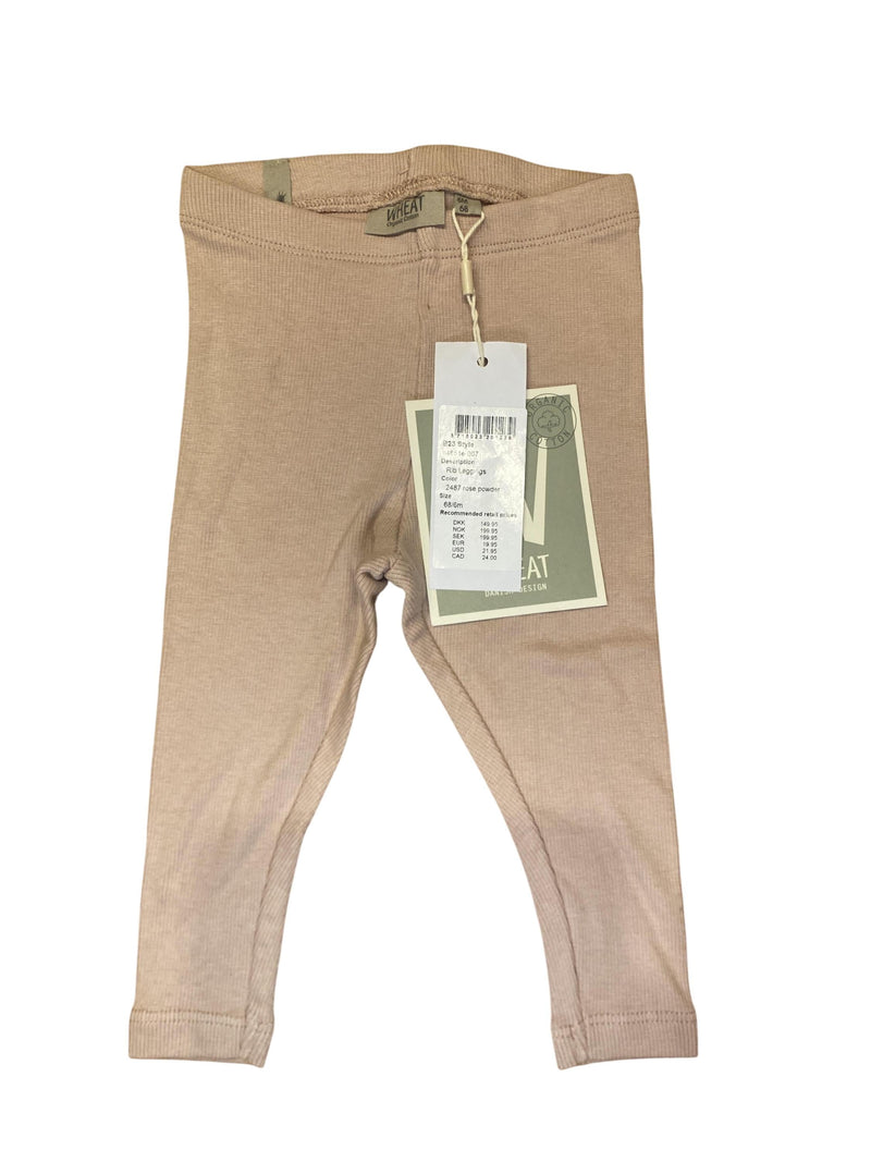 Leggings Hosen & Jeans Kleidung Rib leggings dark rouge Wheat Front Image Last Season