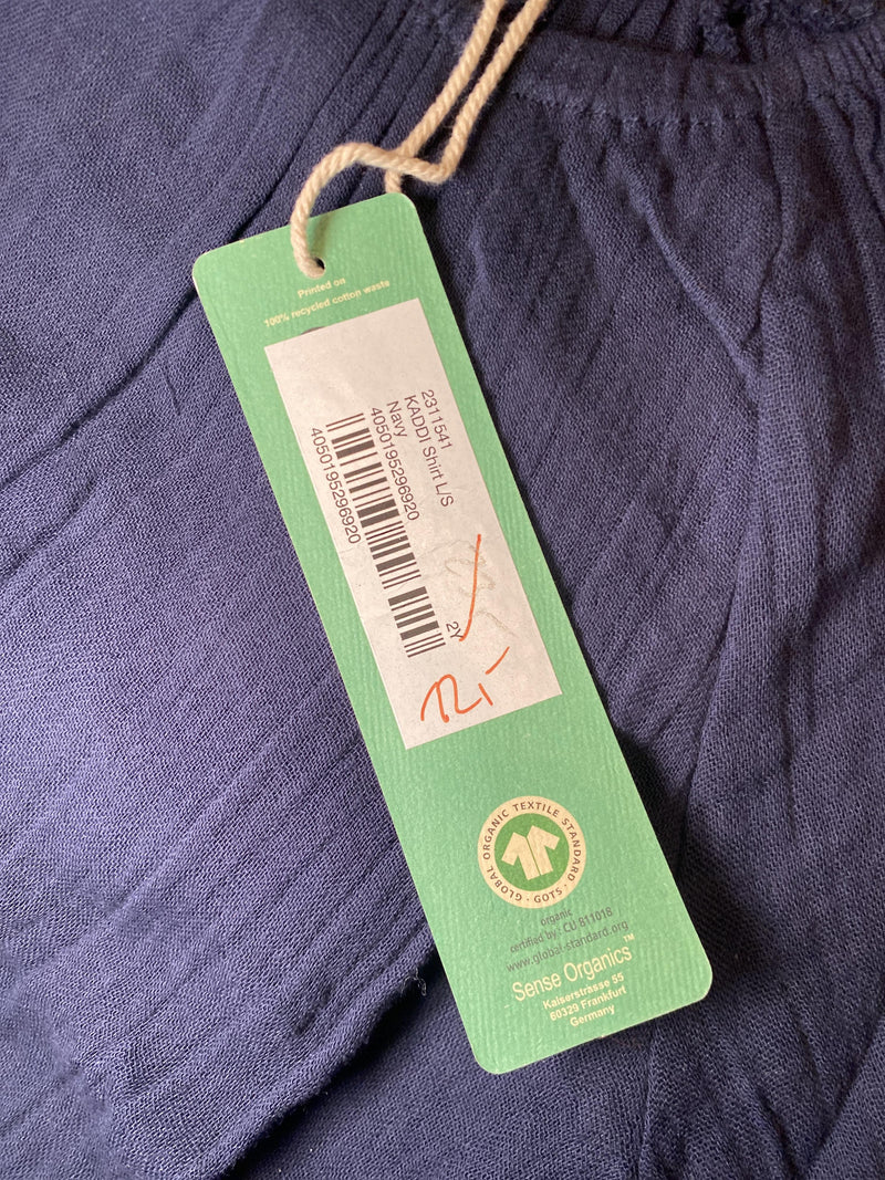 Blusen Hemden & Blusen Kleidung Bluse Muselin Sense Organics Label Image Last Season