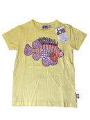 T-Shirts T-Shirts & Tops Kleidung Print tshirt Fisch Dyr Front Image Last Season