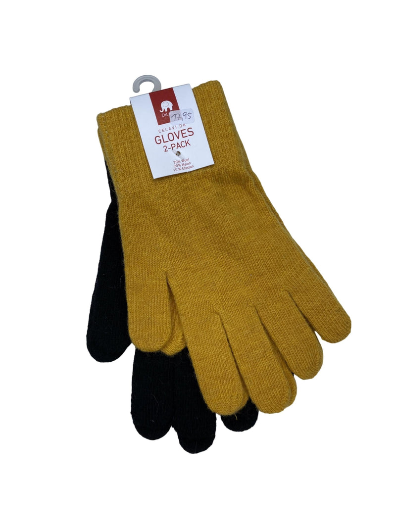 Fingerhandschuhe Handschuhe Accessoires Doppelpack Handschuhe Celavi Front Image Last Season