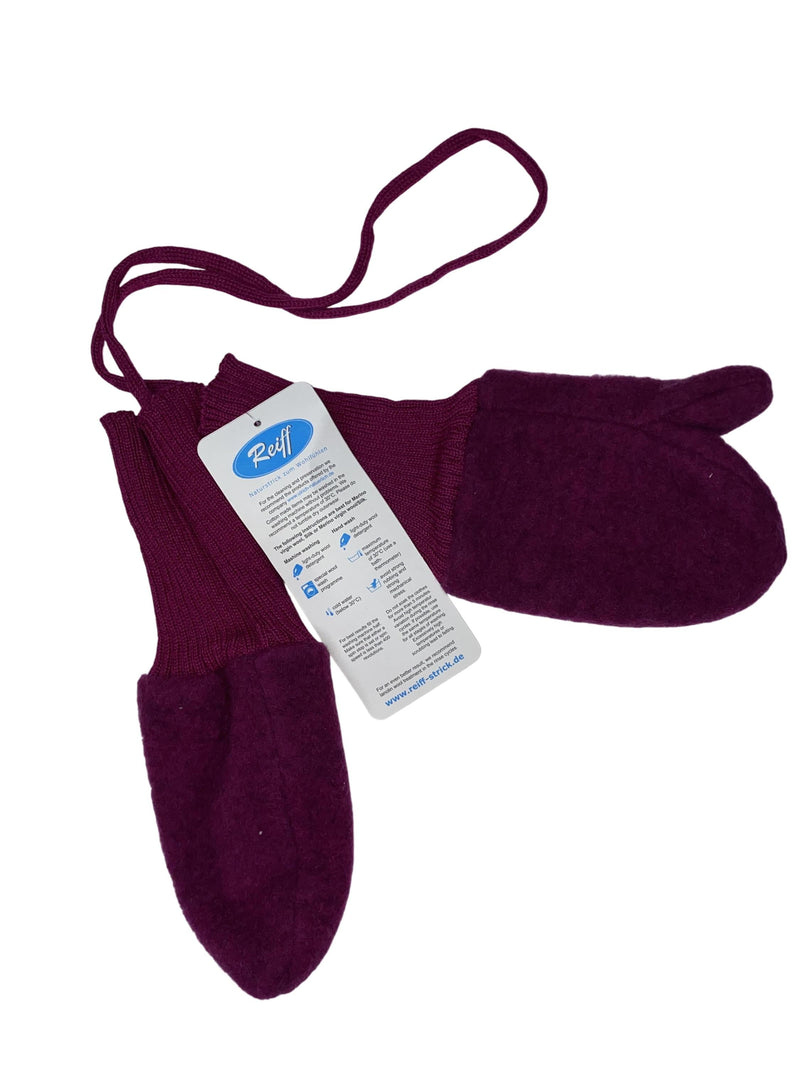 Fäustlinge Handschuhe Accessoires Woll Fäustlinge mit Band Reiff Front Image Last Season