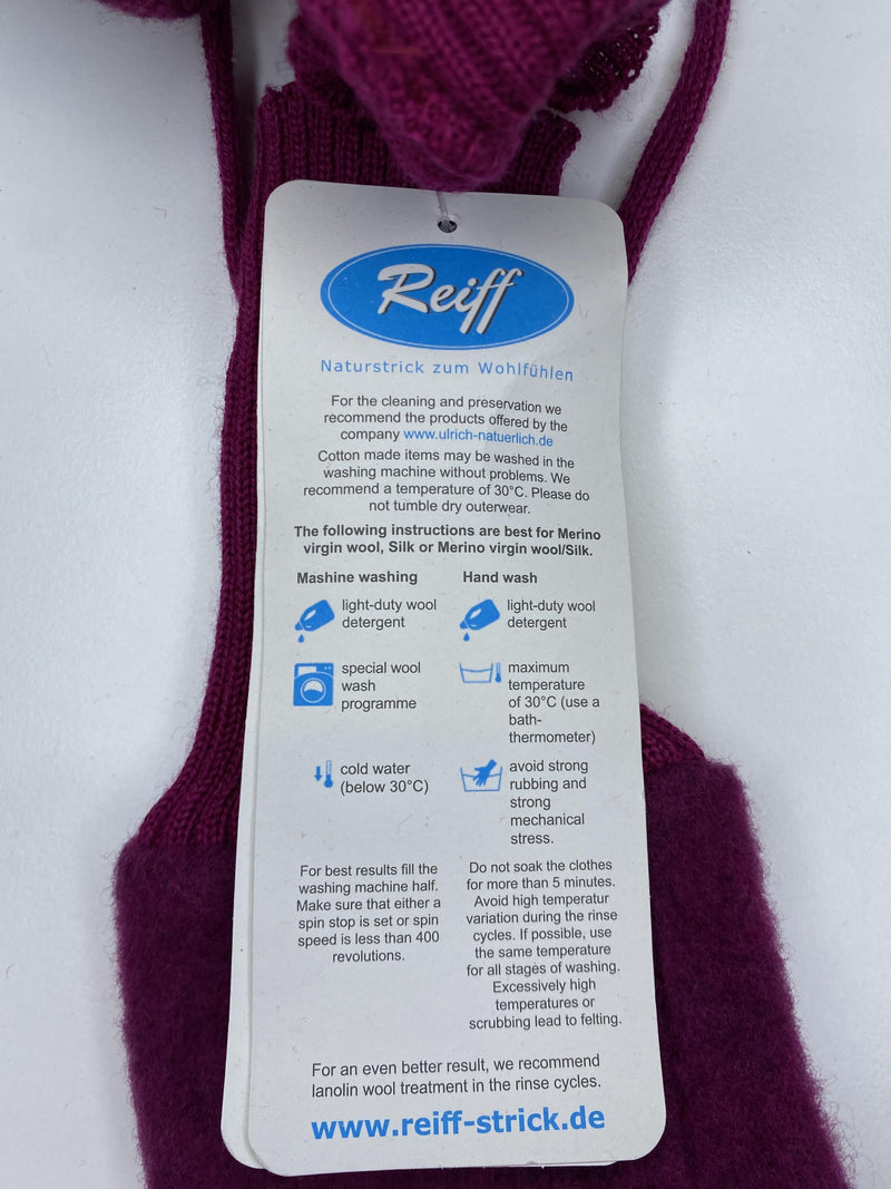 reiff handschuhe Jetzt Second Hand Reiff Woll Fäustlinge mit Band 104
