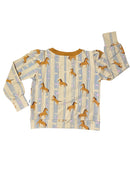 Sweatshirts Sweatshirts & Hoodies Kleidung Sweatshirt Pferde Ba*ba Label Image Last Season