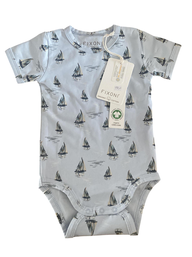 Bodys Unterwäsche & Bodys Kleidung Body Hellblau AOP Fixoni Front Image Last Season