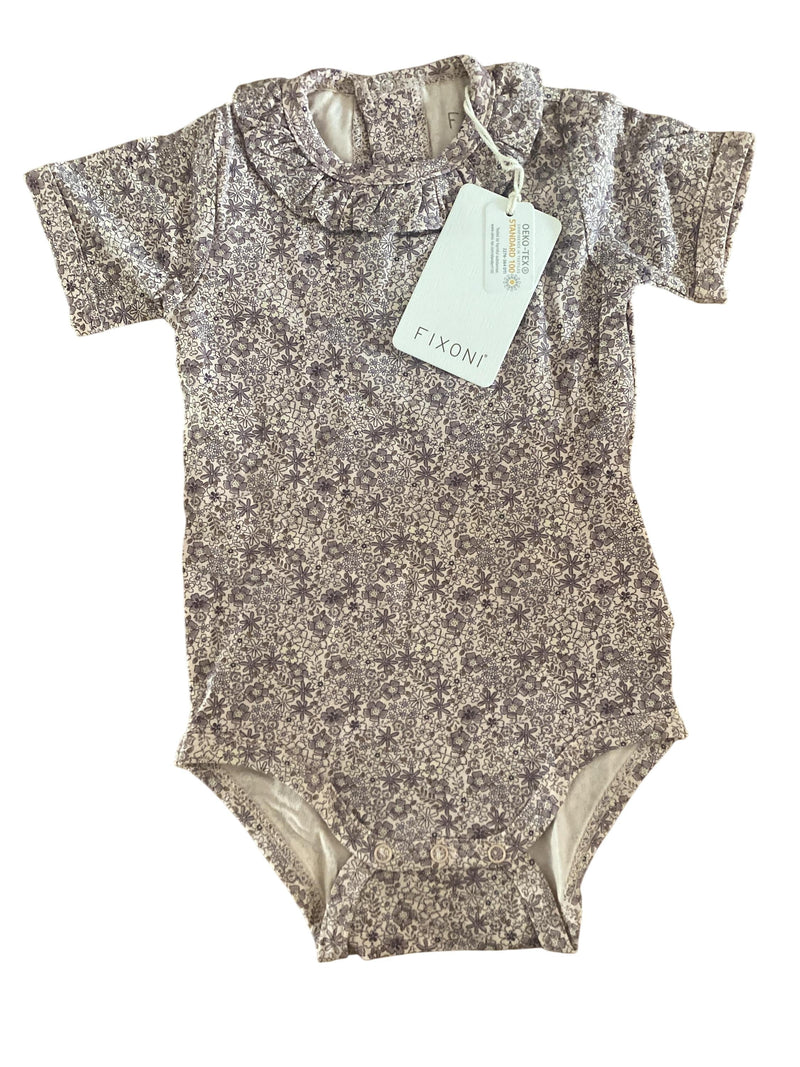 Bodys Unterwäsche & Bodys Kleidung Body mit Blumen und süßen Kragen Fixoni Front Image Last Season