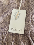 Kleider Kleider & Röcke Kleidung Kleid mit Blumen und Unterbody Fixoni Rear Image Last Season