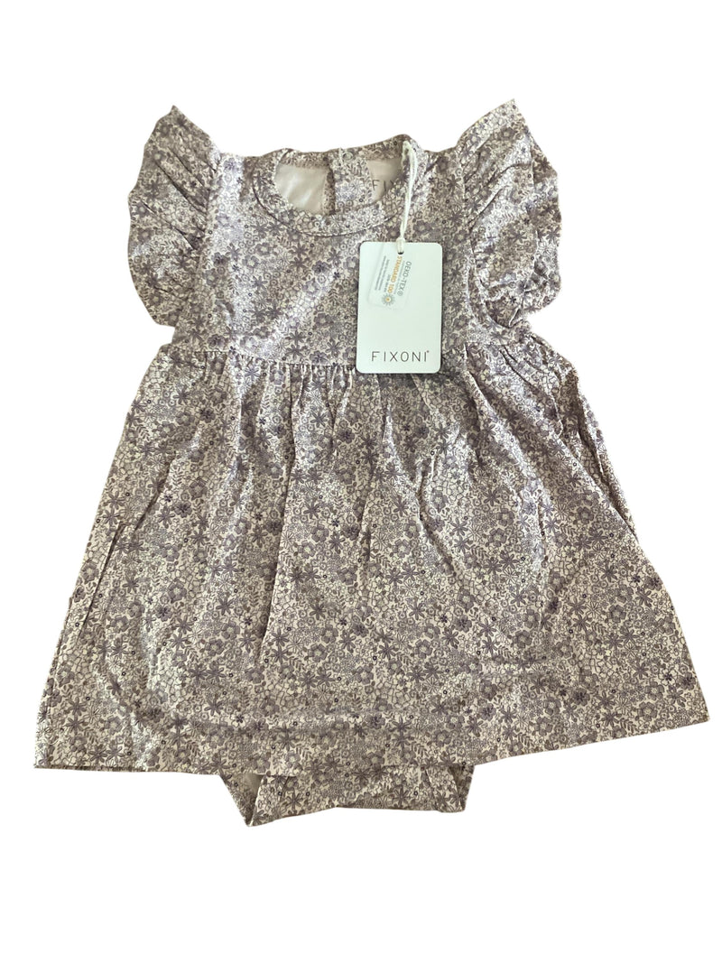 Kleider Kleider & Röcke Kleidung Kleid mit Blumen und Unterbody Fixoni Front Image Last Season