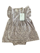 Kleider Kleider & Röcke Kleidung Kleid mit Blumen und Unterbody Fixoni Front Image Last Season