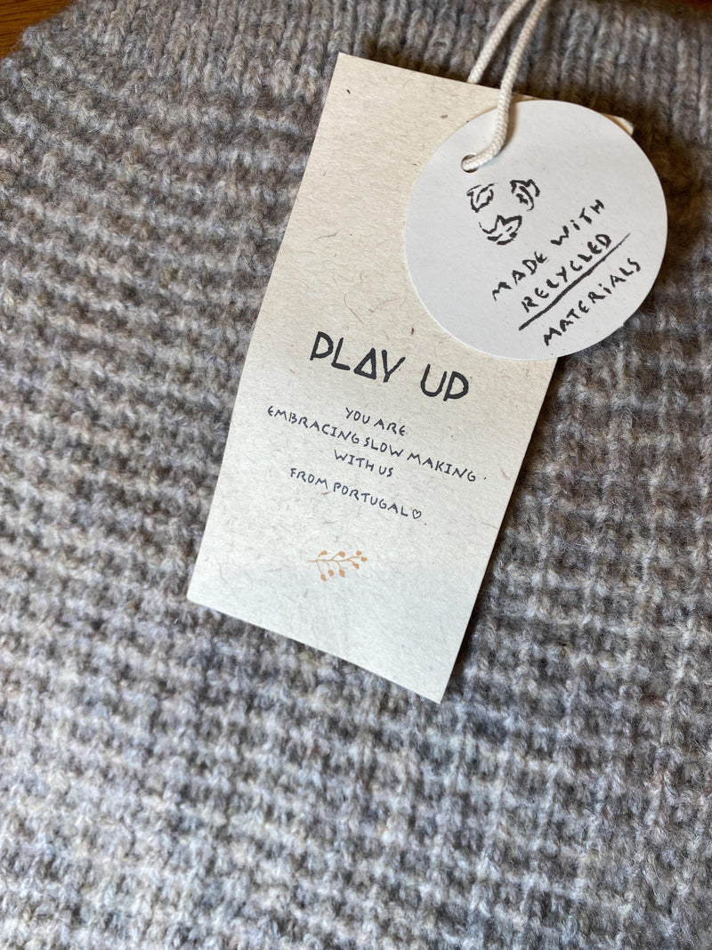 Strickhosen Hosen & Jeans Kleidung Woll-Strickhose mit Trägern Play Up Rear Image Last Season