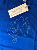 T-Shirts T-Shirts & Tops Kleidung T-Shirst mit Pferdestckerei Enfant Terrible Rear Image Last Season