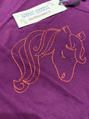 T-Shirts T-Shirts & Tops Kleidung T-Shirst mit Pferdestckerei Enfant Terrible Label Image Last Season