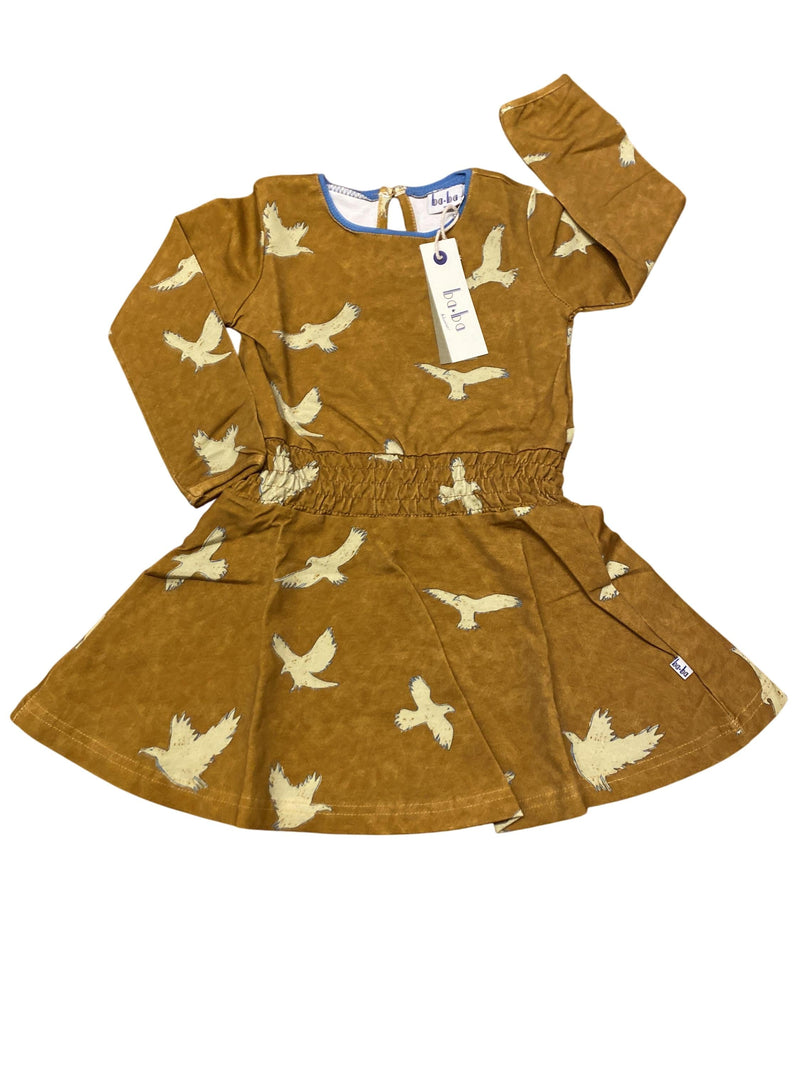 Kleider Kleider & Röcke Kleidung Kleid mit Vögel Ba*ba Front Image Last Season