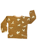 Sweatshirts Sweatshirts & Hoodies Kleidung Sweatshirt mit Vögel Ba*ba Label Image Last Season