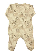 Fixoni Strampler Set mit Füßen und Mütze 56 | 01m