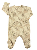 Strampler Strampler Kleidung Strampler Set mit Füßen und Mütze Fixoni Front Image Last Season