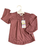 Joha Langarm Bluse aus Wolle 80 | 12m