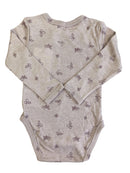Fixoni Langarm Body aus Wolle/Seide 68 | 06m