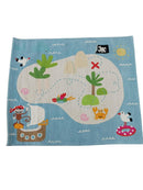 Hans Natur Teppich Pirat 120x100cm