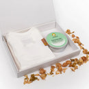 Löwenkind Hallo Welt – Set: Body, Kräuterpad Dose mit 5 Kräuterpads und Magnetgeschenkbox