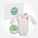 Löwenkind Hallo Welt – Set: Body, Kräuterpad Dose mit 5 Kräuterpads und Magnetgeschenkbox
