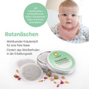 Löwenkind Hallo Welt – Set: Body, Kräuterpad Dose mit 5 Kräuterpads und Magnetgeschenkbox