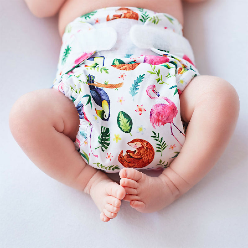 Stoffwindeln BioBaumwolle Komplettpaket Höschenwindel