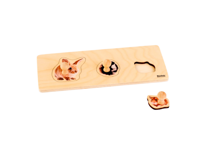 Wooden Puzzle for Grasping Rodents 