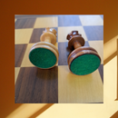 Schachspiel aus Holz