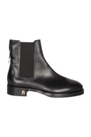Furla Klassische Leder Stiefeletten Heritage Gr. 40 Schwarz