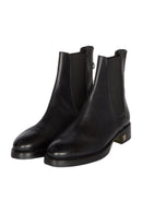 Furla Klassische Leder Stiefeletten Heritage Gr. 40 Schwarz