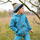 ILMA Wetterfeste Jacke aus Baumwolle - Zip in Außenjacke neu 110/120