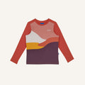 finkid ILO Jersey Longesleeve mit Landschaftsprint-Longsleeves 90/100