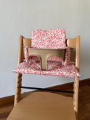 Wasserdichtes Kissen-Set kompatibel mit dem Stokke Tripp Trapp Hochstuhl – Coral